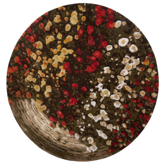 Carpet SPRING FLOWERS (Handmade Collection)